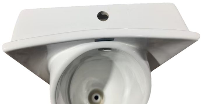 Пісуар підвісний Mixxus Premium BEVEL-1005 380x420x750mm з краном для пісуара (MP6664)