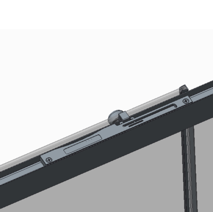 Шторки скляні на ванну розсувні Koer SR BS06-120x150-TR-12 прозоре скло Easy Clean 6мм, матове золото (KR5946)