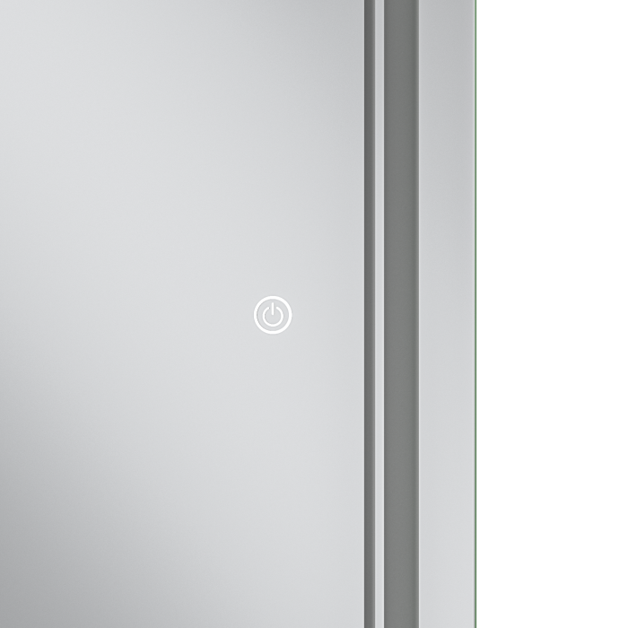 Дзеркало Mixxus Premium QUADRO MR20-50x80-Reverse з Led Touch, Anti-fog, димером, регулятором яскравості (MP6620)