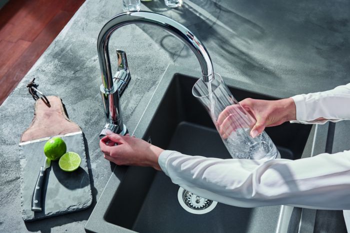 Змішувач для кухні з підключенням до фільтру Grohe Blue Pure (31722000)