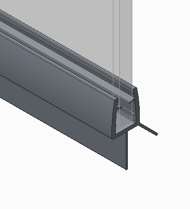 Шторки скляні на ванну Koer SR BS02-80x140-TR-01 прозоре скло 6мм, хром (KR5401)