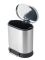 Відро для сміття з плавним закриттям овальне Mixxus Premium Strong-TC0120 SS Color 20л колір наржавійка (MI7081)