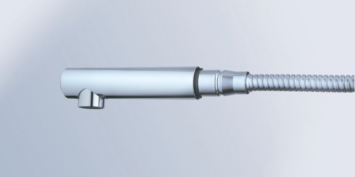 Змішувач для кухні з висувним виливом Grohe Minta (32168000)