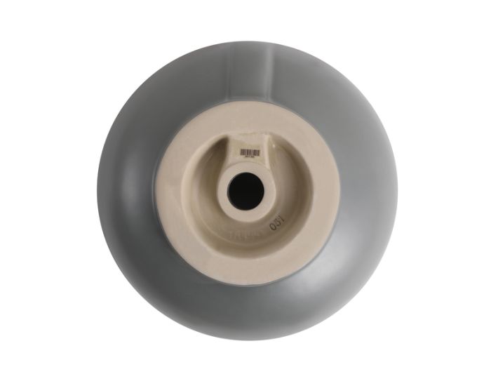 Раковина накладна Mixxus Premium TOPPER-0201 GRAY 410x410x165mm з переливом (MP6649)
