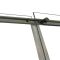 Душова кабіна без піддону Koer SR SC03-100x100x200-TR-01 прозоре скло Easy Clean 6мм, хром (KR5357)