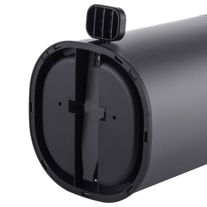 Відро для сміття з плавним закриттям овальне Mixxus Premium Olivary-TC0105 Graphite 5 л колір графіт (MI7063)