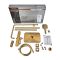 Душова колона Mixxus Premium VIRGO 009-J BRUSHED GOLD з термостатичним змішувачем,3 функції (MI6649)