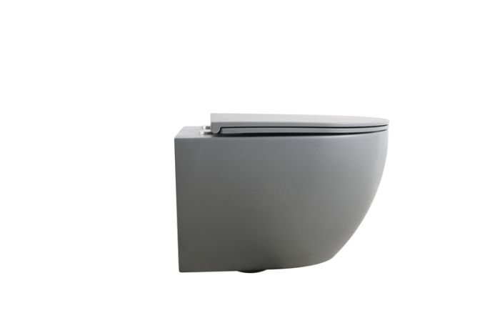Унітаз підвісний Mixxus Premium ELLIPSE-0308-T3 GRAY 490x360x360mm система змиву TORNADO 3.0 (MP6654)