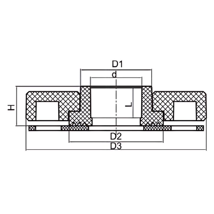 Фланцевий комплект  KOER K0289.PRO - 75 PPR (фланець + бурт) (KP3249)