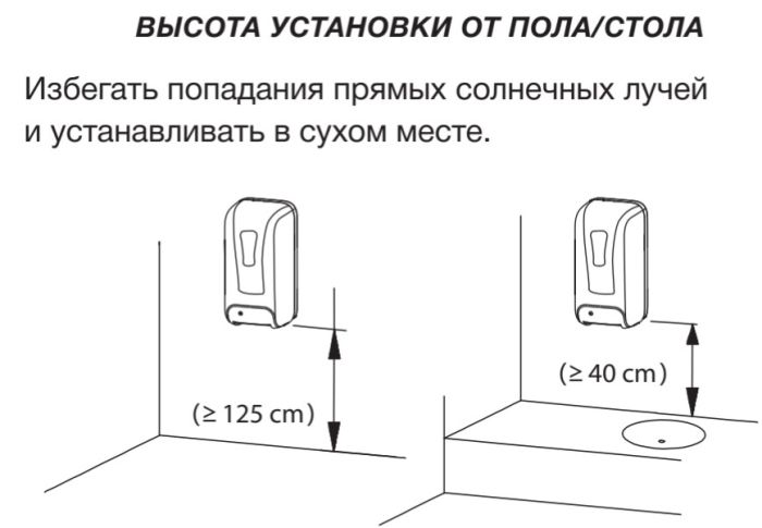 Дозатор безконтактний Zerix TSD-001-F (для піни) (ZX3250)