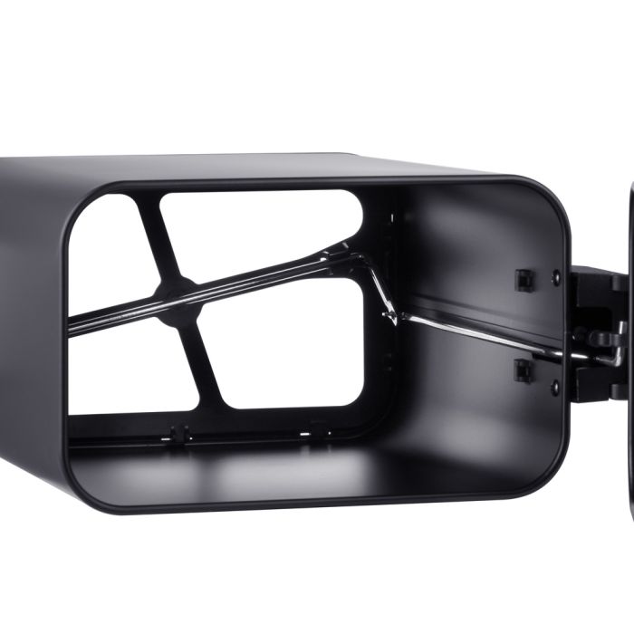 Відро для сміття з плавним закриттям прямокутне Mixxus Premium Quadro-TC0105 Black 5 л колір чорний (MI7061)