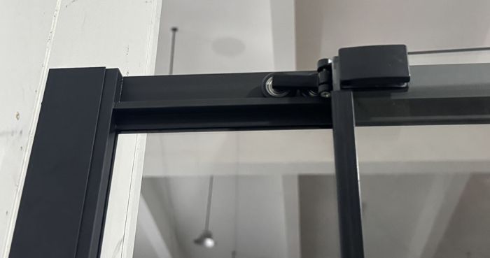 Душова кабіна без піддону Mixxus Premium Quadro SC01-120x80x195-TR Black прозоре скло 6мм (MI8293)