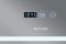 Дзеркало Mixxus STYLE MR03-70x50 з Led Touch, Anti-fog, димером, регулятором яскравості, годинником (MI6006)