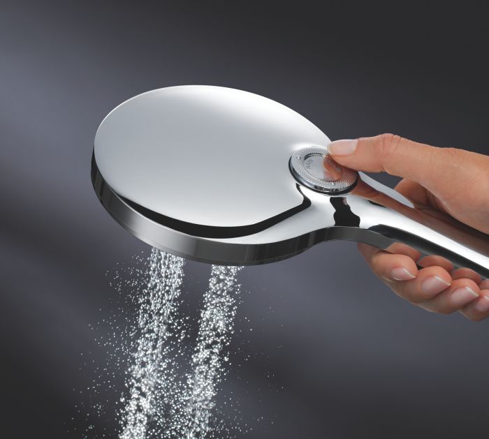 Душовий набір з тримачем, 3 режими струменю Grohe Rainshower SmartActive (26581000)