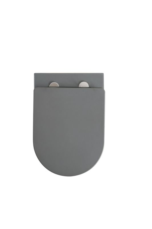 Унітаз підвісний Mixxus Premium ELLIPSE-0309-T1 GRAY 530x360x350mm система змиву TORNADO 1.0 (MP6655)