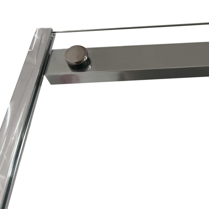 Душова кабіна без піддону Koer SR SC03-90x90x200-TR-01 прозоре скло Easy Clean 6мм, хром (KR5356)