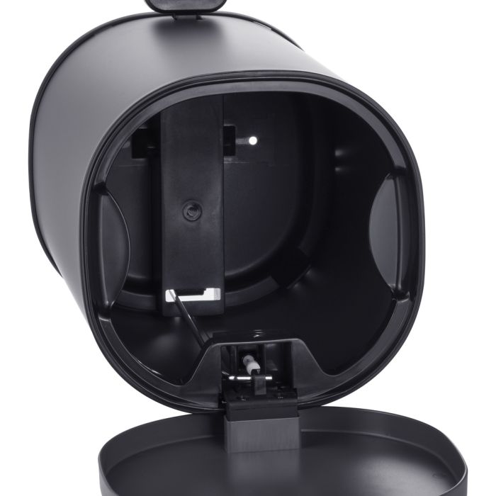 Відро для сміття з плавним закриттям овальне Mixxus Premium Olivary-TC0105 Graphite 5 л колір графіт (MI7063)