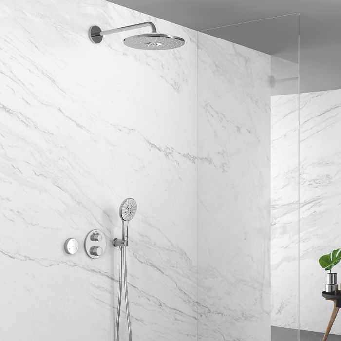 Термостат прихованого монтажу на 2 споживача Grohe Grohtherm Convent. Concealed (24076000)