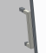 Двері в нішу Koer SR SD02-120x200-TR-01 прозоре скло Easy Clean 8мм, хром (KR5384)