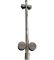 Двері в нішу Koer SR SD06-140x220-TR-01 прозоре скло Easy Clean 8мм, хром (KR5368)