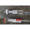 Штанга для шторки телескопічна пряма Zerix CRS-110x200 110cm-200cm (нержавіюча сталь) (пакет) (ZX4996)