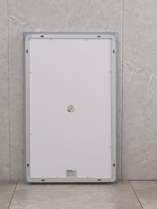 Дзеркало Mixxus HARD MR06-50x80-CASE з Led Touch, Anti-fog, димером, регулятором яскравості, годинником (MI6657)