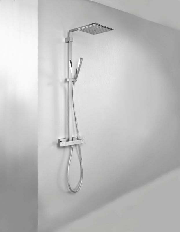 Душова система з термостатом для душа Grohe Euphoria Cube System (26087000)