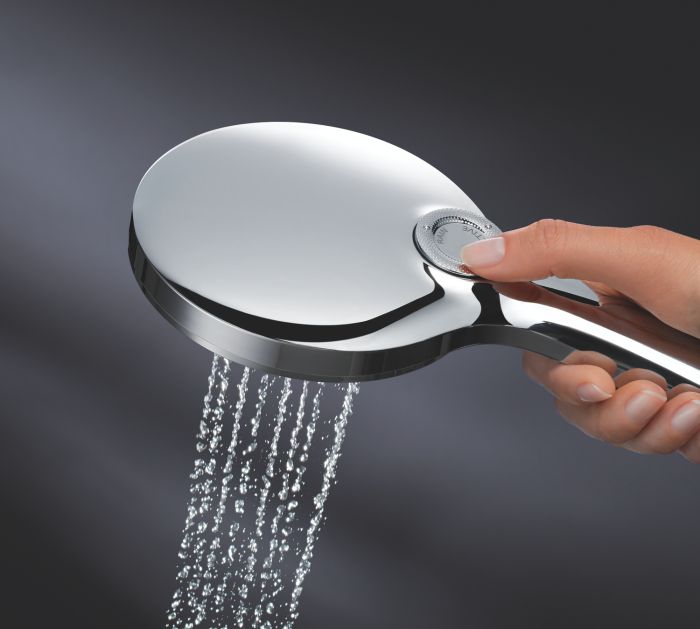 Душовий набір з тримачем, 3 режими струменю Grohe Rainshower SmartActive (26581000)