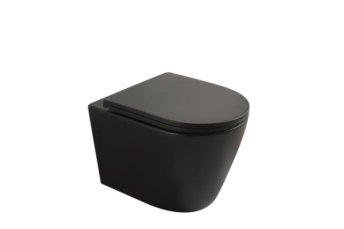 Комплект: Mixxus Premium Bevel-SET-2101 Black (в 2 ящ) Унітаз система змиву Tornado 1.0+ Інсталяція Koer KT-0404 + панель KT-0604-05 Black Mat (MP6669)
