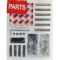 Душова перегородка Koer SR SP03-30x200-TR-01 Walk-In (рух.част) прозоре скло Easy Clean 8мм, хром (KR5399)