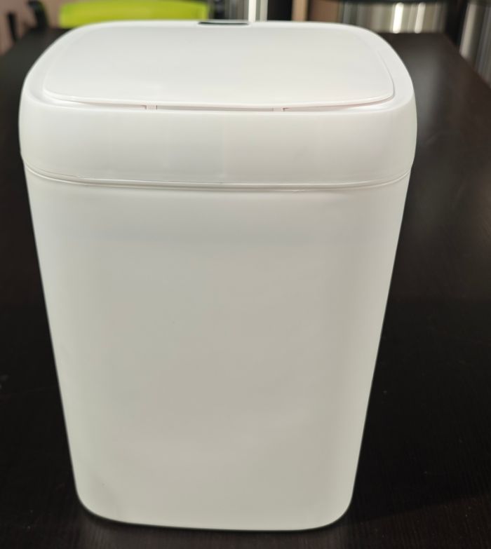 Відро для сміття сенсорне прямокутне Mixxus Wave-TC0314 White 14 л (колір білий) (MI8404)