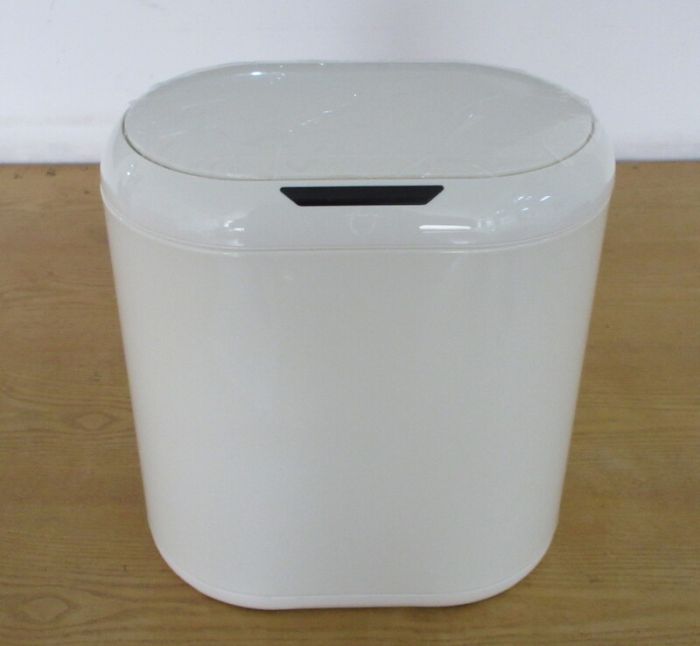 Відро для сміття сенсорне овальне Mixxus Premium Topper-TC0112 White 12л колір білий (MI7082)