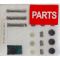 Шторки скляні на ванну Koer SR BS02-80x140-TR-01 прозоре скло 6мм, хром (KR5401)