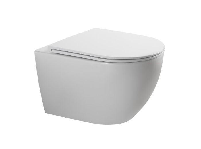 Комплект: Mixxus Premium Ellipse-SET-2101 (в 2 ящ) Унітаз система змиву Tornado 3.0+ Інсталяція Koer KT-0404 + панель KT-0604-03 White (MP6667)