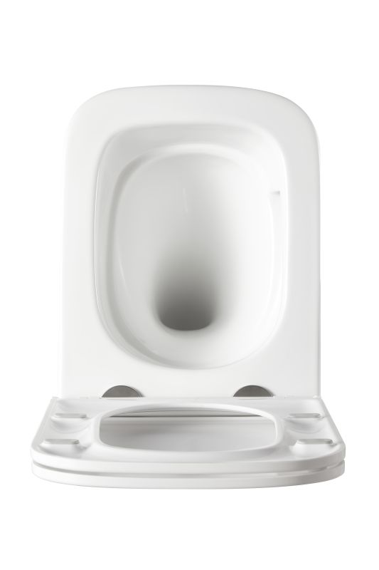 Унітаз підвісний Mixxus Premium Quadro-0301-T3 490x340x360mm, система змиву TORNADO 3.0 (MP6453)