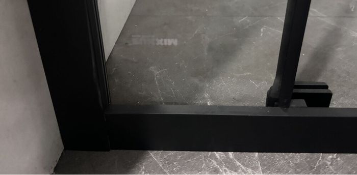 Душова кабіна без піддону Mixxus Premium Quadro SC01-120x80x195-TR Black прозоре скло 6мм (MI8293)