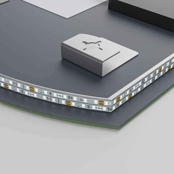 Дзеркало Mixxus Premium TOPPER MS01-90x70-Reverse з Led Touch, Anti-fog, димером (3-6,5kK) (MP6632)