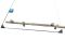Двері в нішу Koer SR SD06-120x220-TR-01 прозоре скло Easy Clean 8мм, хром (KR5367)