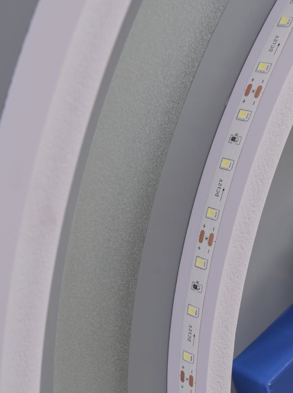 Дзеркало Mixxus PLAIN MC02-60 з Led Touch, Anti-fog, димером, регулятором яскравості, годинником (MI6012)