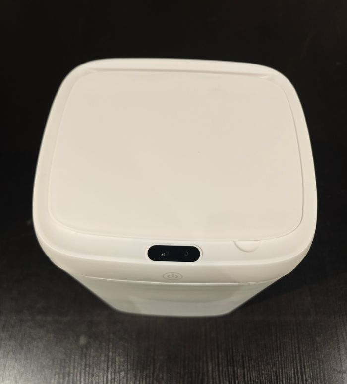 Відро для сміття сенсорне прямокутне Mixxus Wave-TC0314 White 14 л (колір білий) (MI8404)