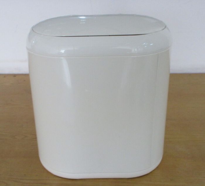 Відро для сміття сенсорне овальне Mixxus Premium Topper-TC0112 White 12л колір білий (MI7082)