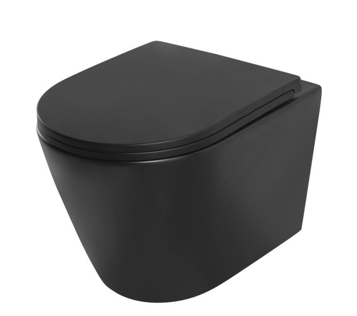 Комплект: Mixxus Premium Bevel-SET-2101 Black (в 2 ящ) Унітаз система змиву Tornado 1.0+ Інсталяція Koer KT-0404 + панель KT-0604-05 Black Mat (MP6669)