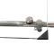 Двері в нішу Koer SR SD06-140x220-TR-01 прозоре скло Easy Clean 8мм, хром (KR5368)