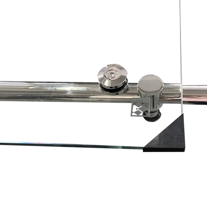 Двері в нішу Koer SR SD06-140x220-TR-01 прозоре скло Easy Clean 8мм, хром (KR5368)