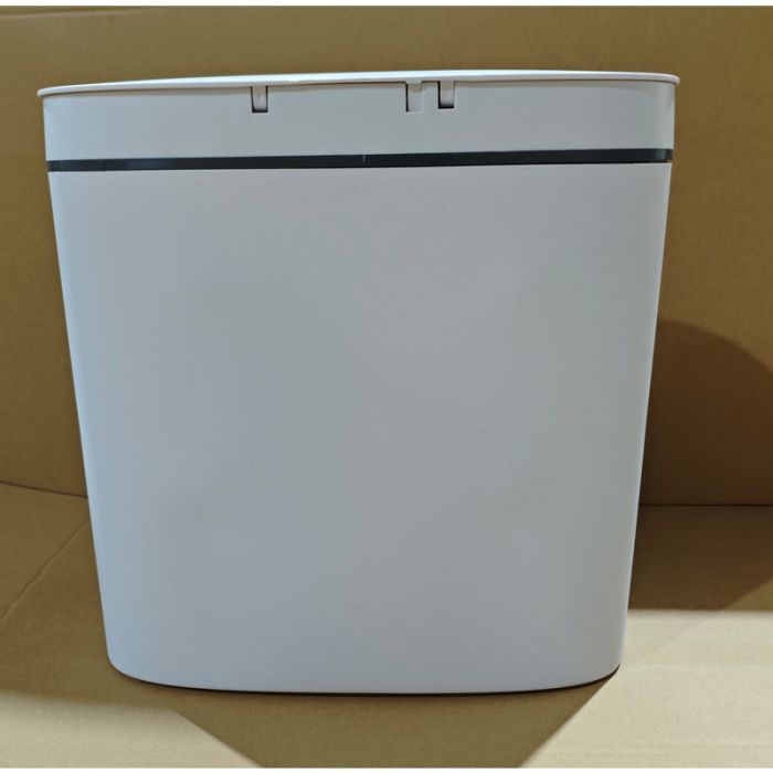 Відро для сміття сенсорне овальне Mixxus Flat-TC0109 White 9 л колір білий (MI7074)