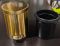 Відро для сміття з плавним закриттям кругле Mixxus Ellipse-TC0205 Brushed Gold 5л (колір матове золото) (MI8400)