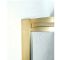 Шторки скляні на ванну розсувні Koer SR BS06-120x150-TR-12 прозоре скло Easy Clean 6мм, матове золото (KR5946)