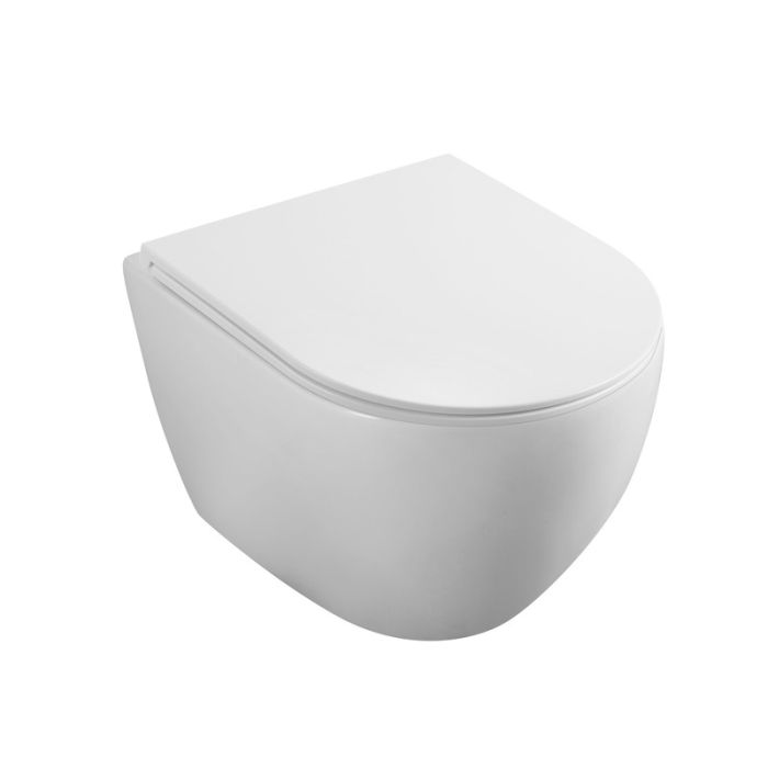 Комплект: Mixxus Premium Ellipse-SET-2102 (в 2 ящ) Унітаз система змиву Tornado 3.0+ Інсталяція Koer KT-0404 + панель KT-0604-01 Chrome (MP6690)