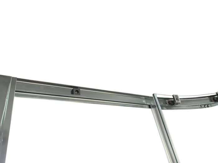Душова кабіна без піддону Koer SR SC04-90x90x195-TR-01 прозоре скло Easy Clean 5мм, хром (KR5360)