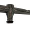 Двері в нішу Koer SR SD06-140x220-TR-01 прозоре скло Easy Clean 8мм, хром (KR5368)